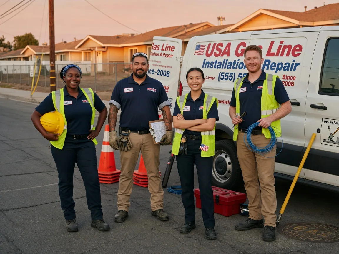 Gas Line Installation company in Clermont, IA